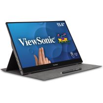 Illustration depicting ViewSonic 16" Portable Touch Monitor - TD1655 - Full HD IPS 60Hz HDMI, USB-C