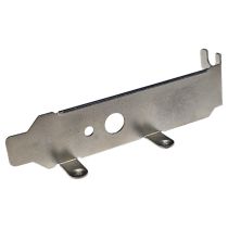 Illustration depicting Low Profile 1 Hole Rear Bracket Desktop Case Plate External WiFi Antenna