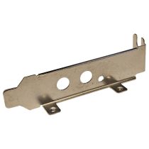 Illustration depicting Low Profile 2 Hole Rear Bracket Desktop Case Plate External WiFi Antenna