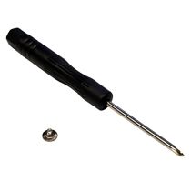 PH #00 Phillips screwdriver with yellow handle and precision cross tip