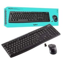 Logitech MK270 Full Size Wireless Keyboard and Mouse Combo Set (UK QWERTY)