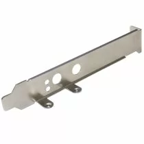 Illustration depicting Netis Full Height 2 Hole Rear Bracket Desktop Case Plate External WiFi Antenna : MicroDream.co.uk