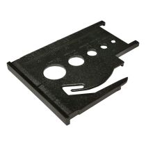 Illustration depicting Dell Latitude E5440 Express Card Reader Filler Blanking Dummy Plate 0P2TC5 P2TC5