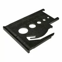 Illustration depicting Dell Latitude E5440 Express Card Reader Filler Blanking Dummy Plate 0P2TC5 P2TC5