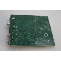 Illustration depicting Dell XPS 600 Front I/O USB Audio FireWire Panel 0K9707 K9707