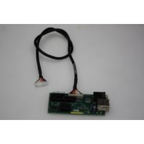 Dell OptiPlex GX260 GX270 SFF USB Audio Board & Cable 9K939