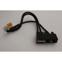 HP IQ500 TouchSmart PC Front USB Audio Port Panel
