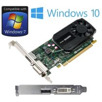 Illustration depicting nVidia Quadro K620 2GB PCI-E DisplayPort DVI Full Height Graphics Card