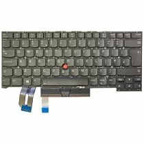 Front View of Lenovo T490s UK Keyboard SN20R66138