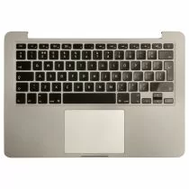 Apple MacBook Pro A1502 Palmrest with UK Keyboard and Touchpad 613-00564-B