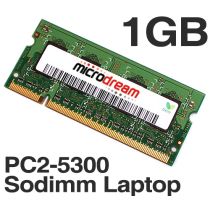 Illustration depicting 1GB PC2-5300 667MHz 200Pin DDR2 Sodimm Laptop Memory RAM : MicroDream.co.uk