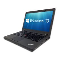 Lenovo ThinkPad T440p 14.1" i5-4300M 8GB 512GB SSD DVDRW WebCam USB 3.0 WiFi Bluetooth Windows 10 Professional 64-bit Laptop PC Computer