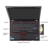 Lenovo ThinkPad T410 14" i5-540M 4GB 320GB DVD WebCam WiFi Windows 10 Professional