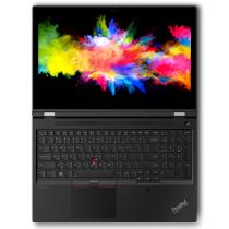 Lenovo ThinkPad P15 Gen 1 15.6" FHD – i7-10850H – 32 GB – 1 TB SSD – Quadro T1000 – front view