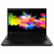 Lenovo ThinkPad T14 Gen 1 Laptop – Front View with Display On