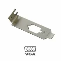 Illustration depicting Low Profile Bracket VGA for Half Height Graphics Video Cards : MicroDream.co.uk