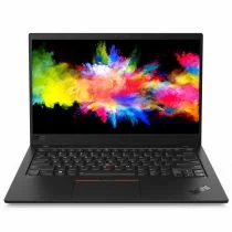 Lenovo ThinkPad X1 Carbon Gen 8 front view with display on