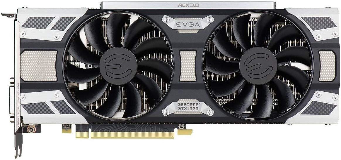 EVGA GeForce GTX 1070 SC GAMING ACX 3.0 8GB GDDR5 LED DX12 PXOC