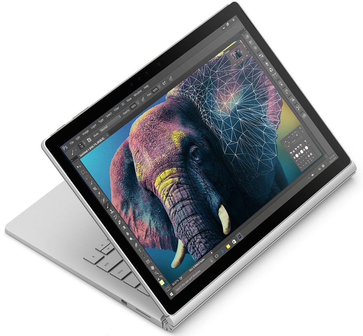 Surface book2 windows10pro ram 16GB シルバー Microsoft Computer - Surface Book 2, 15