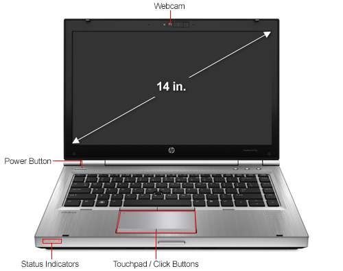 Buy the HP EliteBook 8470p 240GB SSD WIFi Windows 10
