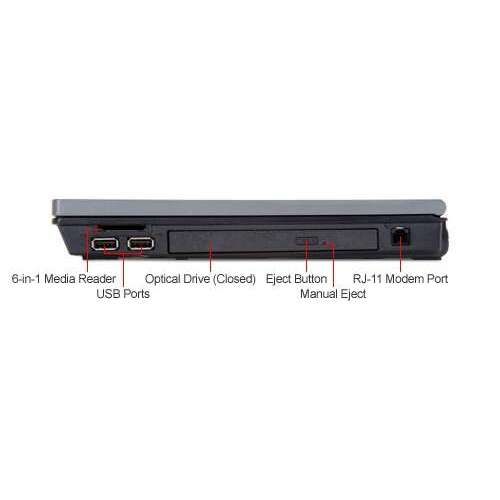 Lot De Pièces Pour HP Compaq 6510b : Cache Charnière, Partie Haute Clavier, Nappe - Occasion