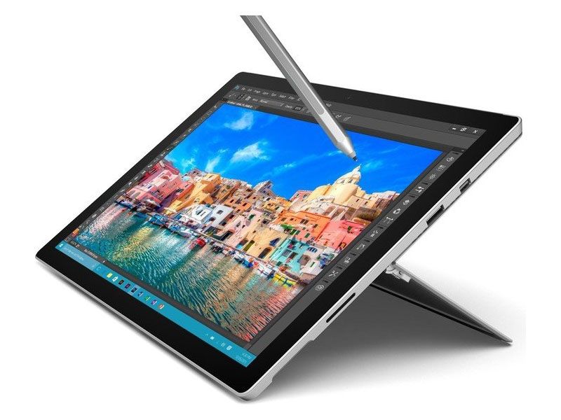 Microsoft Surface Pro 4 1724 Tablet - 6th Gen Intel Core i5-6300U 2.40GHz,  8 GB Ram, 256 GB SSD, Intel HD Graphics 520, 12.3 Touchscreen 2736 x 1824