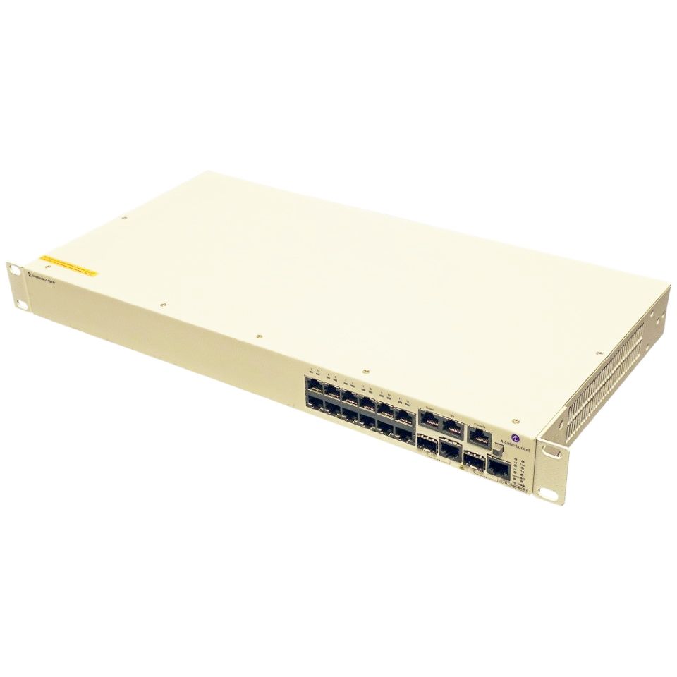 Omnistack Rack Alcatel-Lucent OmniStack LS 6212P 12 Port POE Switch with Rack...