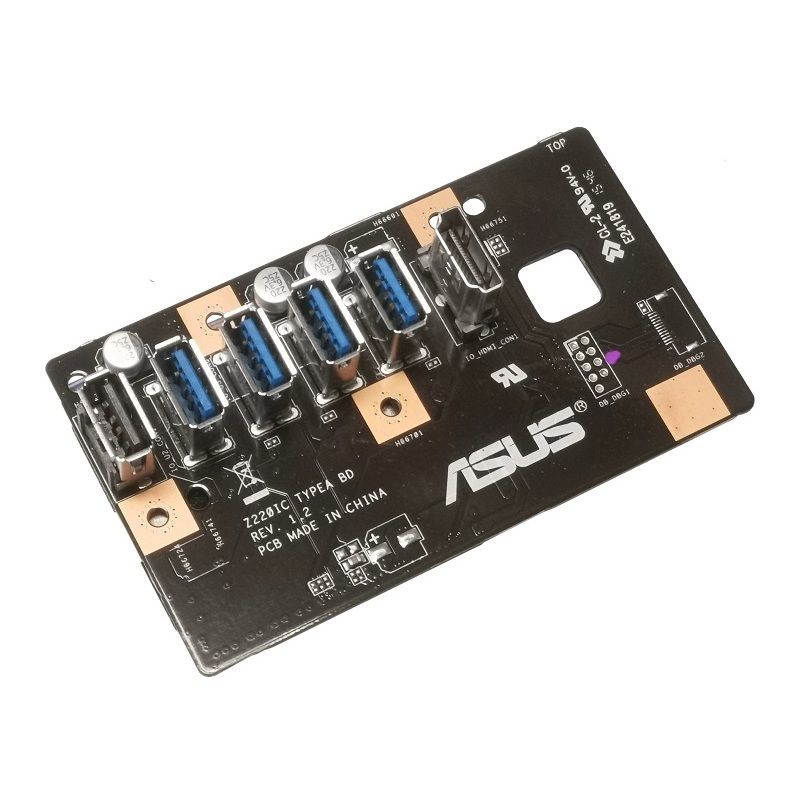 Asus Zen AiO Pro Z220IC USB Type A and HDMI I/O Board Assembly