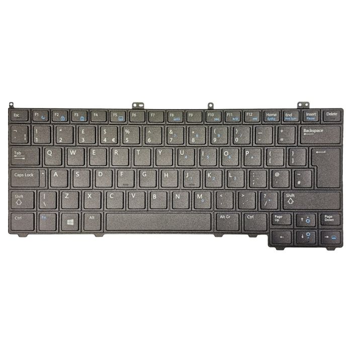 Dell Latitude E7240 UK QWERTY Keyboard 0081NR PK130VM1B19 front view