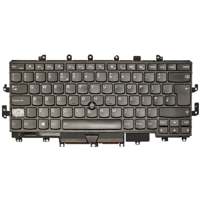 Lenovo ThinkPad X1 Yoga Gen 1 UK QWERTY keyboard for spares front view