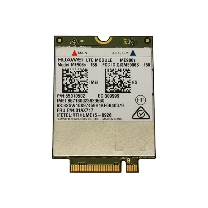 Huawei ME906S-158 WWAN 4G LTE Mobile Card Lenovo 01AX717