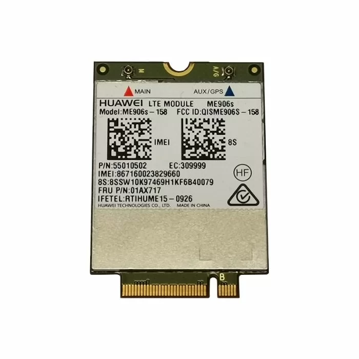 Huawei ME906S-158 WWAN 4G LTE Mobile Card Lenovo 01AX717