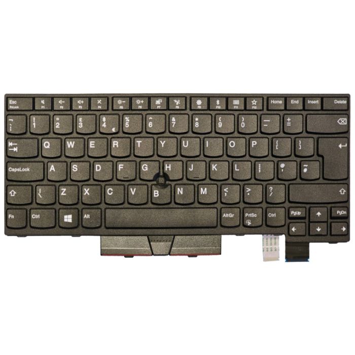 Lenovo ThinkPad T470 T480 ISO UK Layout Keyboard 01AX434 (Faulty LMB)