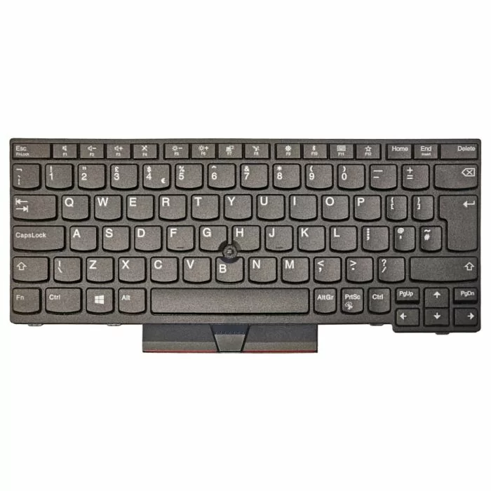 Lenovo ThinkPad X280 ISO UK Layout Keyboard 01YP028 front view
