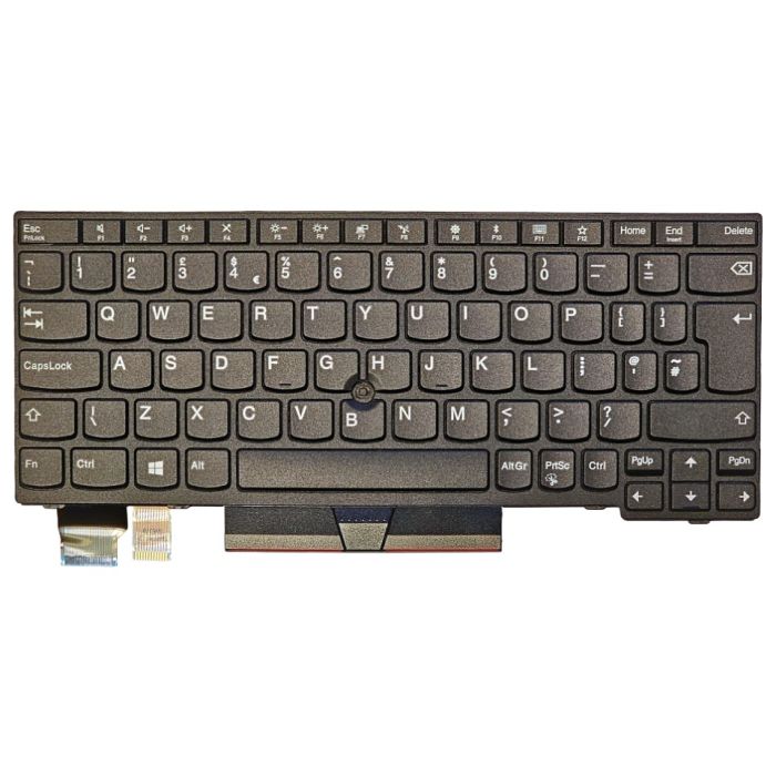 Lenovo ThinkPad 01YP148 ISO UK QWERTY Keyboard front view