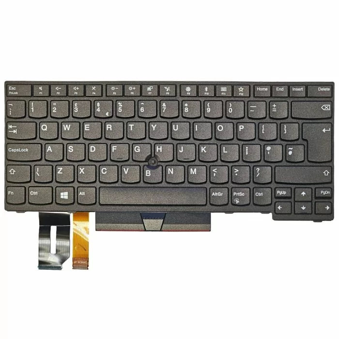 Lenovo ThinkPad 01YP388 UK QWERTY Keyboard front view