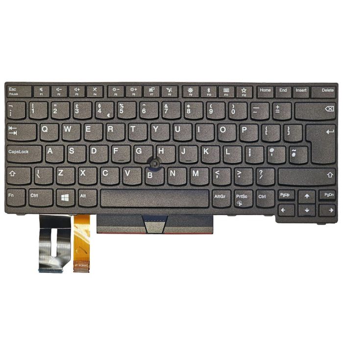 Lenovo ThinkPad 5N20V43784 UK QWERTY Keyboard front view