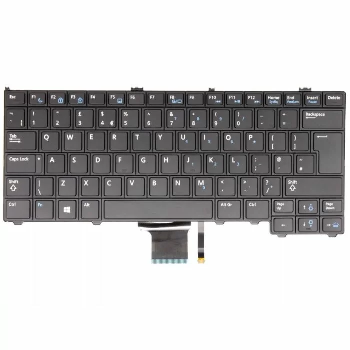 Dell Latitude E7240 UK QWERTY Keyboard 04380Y PK130VM1B12