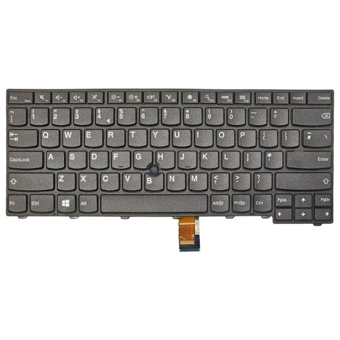 Lenovo ThinkPad 04X0131 ANSI UK QWERTY Keyboard front view