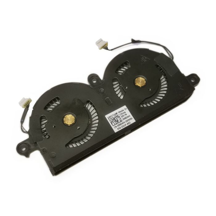 Dell XPS 13 9370 CPU Dual Cooling Fans Assembly 0980WH