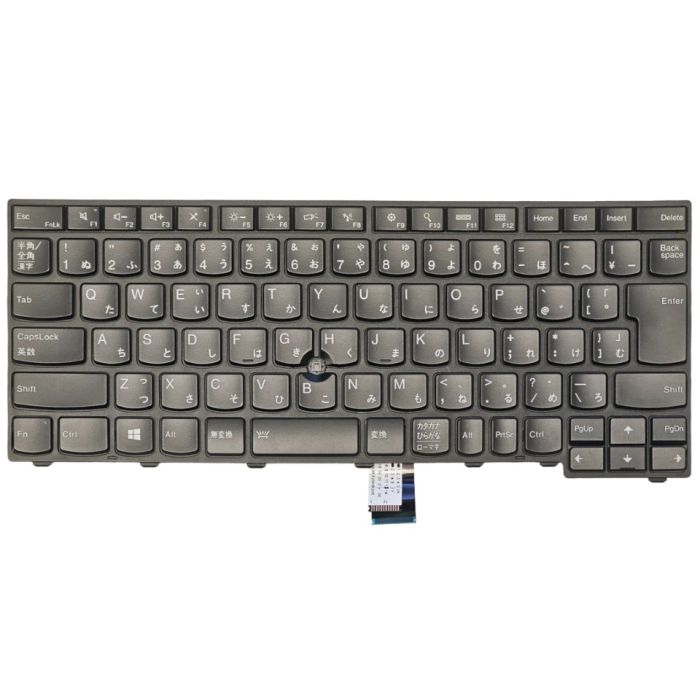 Lenovo ThinkPad 04X0170 Japanese QWERTY Keyboard front view