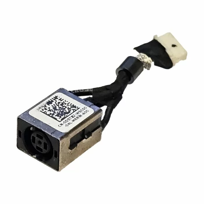 Dell Latitude 5310 DC Power Socket with Cable 0D5TX7 front view