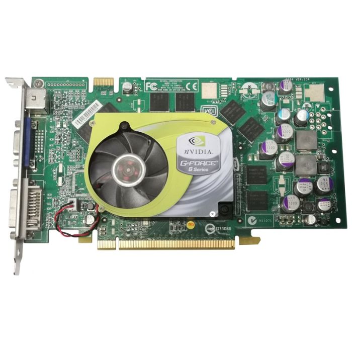 Nvidia GeForce 6800 256MB PCIe High Profile Graphics Card Dell 0M7803