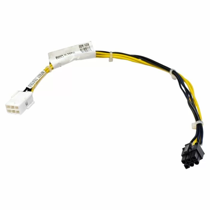 Dell Precision 490 30cm 6-Pin PCIe Power Extension Cable 0NF607 front view

