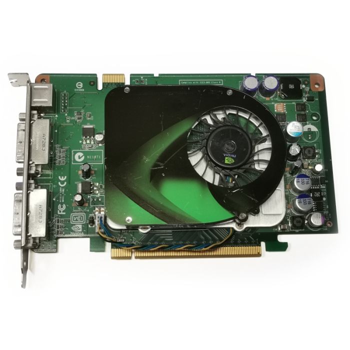 Nvidia GeForce 8600GT 256MB PCIe Dual DVI High Profile Graphics Card Dell 0WX094