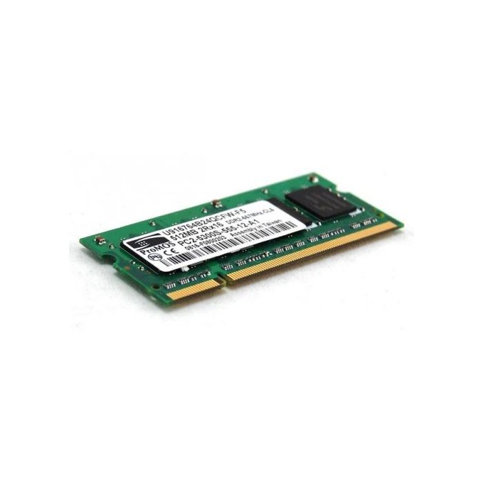 512MB DDR2 667MHz PC2-5300 SODIMM 200pin Laptop Memory ProMOS V916764B24QCFW-F5