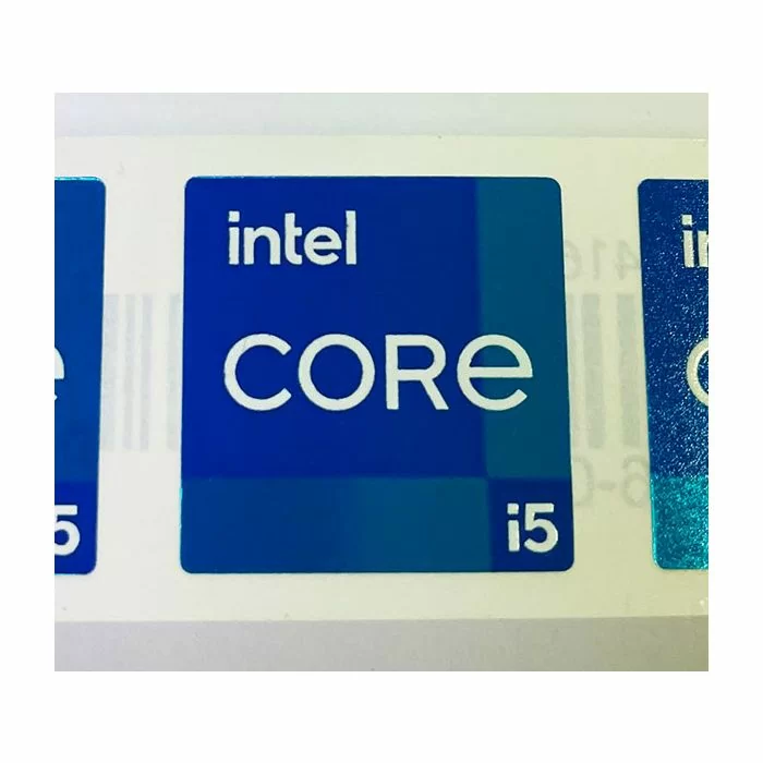 Genuine Intel Core i5 Inside Case Badge Sticker (11th Generation) 18mm x 18mm