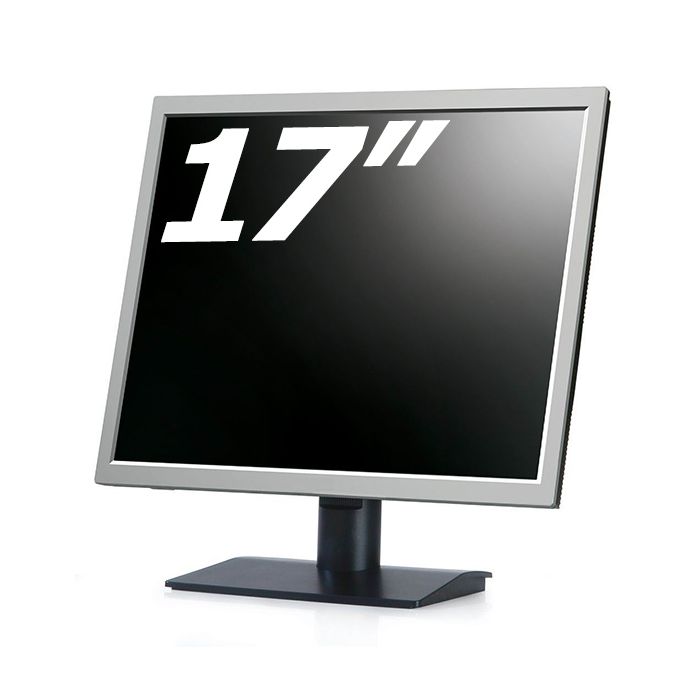 17" Inch Flat LCD Monitor VGA PC Computer 4:3 Display Screen (Various Brand)
