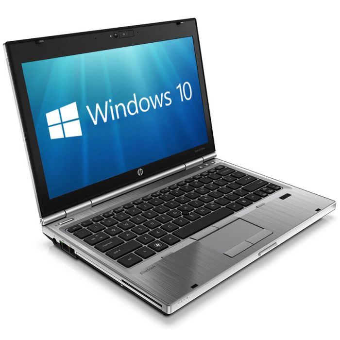 Renewed HP EliteBook 2570p 12.5" Core i7-3520M 8GB 256GB SSD DVD WiFi WebCam Windows 10 Professional Laptop