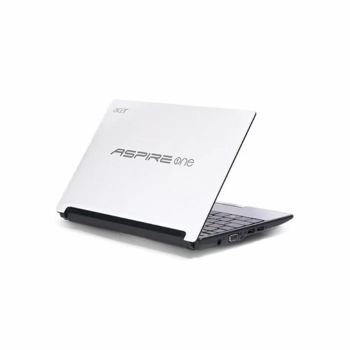 Acer Aspire One D255 10.1" Netbook Intel 250GB WebCam WiFi Windows 7 - White